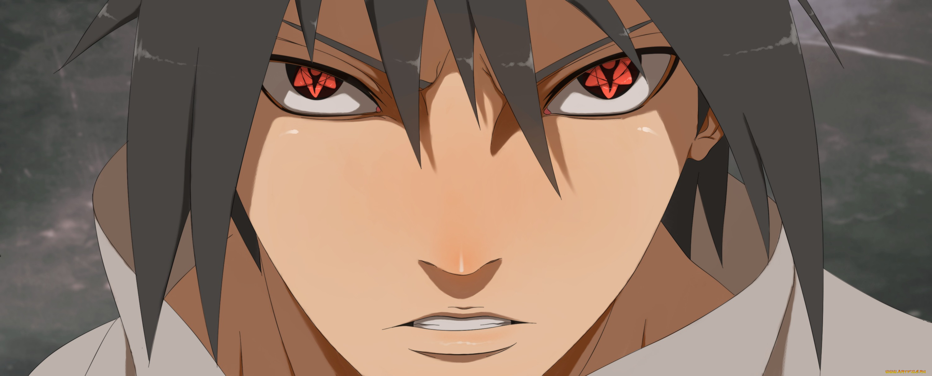 , naruto, sasuke, uchiha, ilyesgnei, art